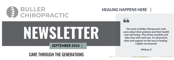 Buller Chiropractic Clinic Newsletter In Rochester Hills MI – september 2026